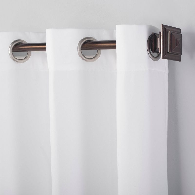 Lindstrom Textured Draft Shield Fleece Insulated Energy Saving Grommet Top Room Darkening Curtain Panel - No. 918, 2 of 7