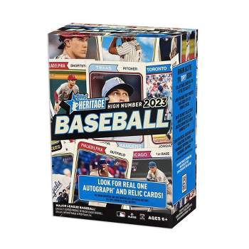 2023 Topps MLB Heritage High Number Baseball Trading Card Value Box