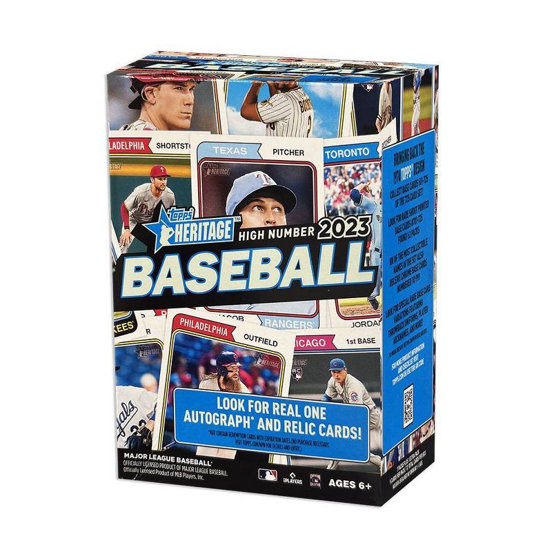 2023 Topps MLB Heritage High Number Baseball Trading Card Value Box, 1 of 4