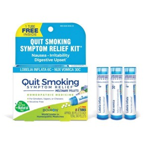 Quit Smoking Symptom Relief Kit by Boiron Homeopathic Medicine  -  3 Tubes Pellet - 1 of 4