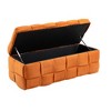 NicBex Modern 43.7" Velvet Storage Bench with Wood Frame for Bedroom and Entryway - 4 of 4