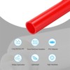 Unique Bargains High Impact Water Plumb Cable Sleeve PVC Rigid Round Pipes 20" Length - 3 of 4