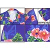 HAPPY BAY Women's Button Down Blouses Summer Beach Party Short Sleeve Tropical Vacation Blouse Shirt Hawaiian Colorful Dress Tee Shirts - 4 of 4