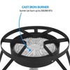 Winado 1 Burner Portable Propane Grill in Black with Tube - 3 of 4