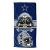 27"x54" NFL Dallas Cowboys Star Wars Hugger with Beach Towel - 2 of 3