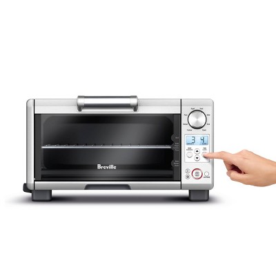 Breville 1800W Mini Smart Toaster Oven Stainless Steel BOV450XL: Countertop, 4-Slice, Dual Rack, Auto Shut-Off - Thumbnail 5