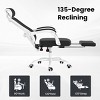 Grungis Task and Office Chairs with Footrest,Mesh Office Chairs with Headrest & High Back,Computer Chair with Adjustable Support - 3 of 4