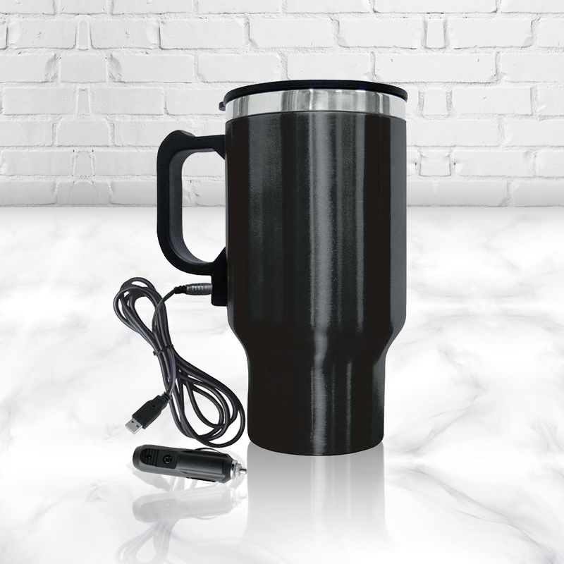 Brentwood Electric Coffee Mug with Wire Car Plug, 5 of 6