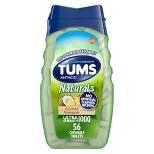 Tums Naturals Ultra Strength Antacid Chewable Tablets - Coconut Pineapple - 56ct