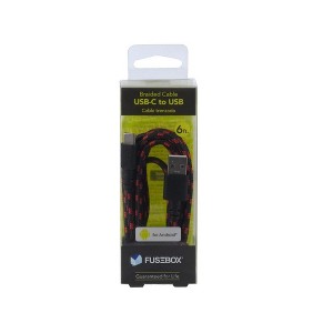 Fusebox 215 1240 FB2 USB-A to USB-C Cable, Black - 1 of 1
