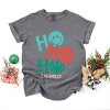 S.W.Smiley Ho Ho Ho Stacked - Garment Dyed Tee - 2 of 3