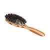 Bass Brushes Shine & Condition Hair Brush with 100% Premium Natural Bristle FIRM Pure Bamboo Handle Large Oval - 3 of 4