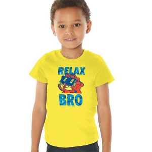 Toddler Boys' Garfield Relax Bro T-Shirt Yellow - 1 of 4