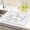 REGALWOVEN Large Diatomaceous Stone Dish Drying Mat for Kitchen Counter, Dishes, Cups - 2 of 4