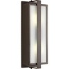 Progress Lighting Diverge 2-Light Outdoor Wall Light, Architectural Bronze, Aluminum, Shade Included - 2 of 3