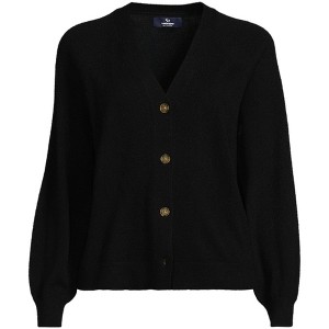 Lands' End Women's Cashmere Cardigan - 1 of 3