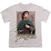 Lord Of The Rings Frodo Kids T Shirt For Youth, Silver - 2 of 4