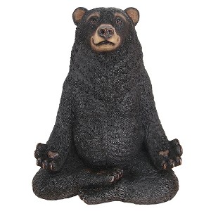 Design Toscano Being One With The Honey Zen Bear Statue - 1 of 4