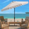 Elegant Valance 11Ft Round Umbrella - PAT8106 - Safavieh - 2 of 4