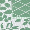 Collections Etc Elegant Leaf Boarder Outdoor Patio Mat, 6-Feet Long - 3 of 4