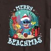 Men's - Lilo and Stitch - Merry Beachmas Christmas Short Sleeve Graphic T-Shirt - 2 of 4