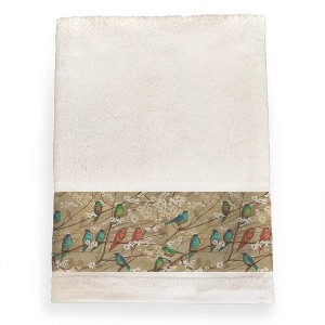 Laural Home Birds and Blossoms 27"W x 51"L Bath Towel - 1 of 1