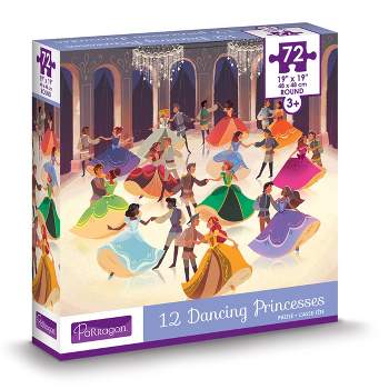 Parragon 12 Dancing Princesses Kids Jigsaw Puzzle - 72pc