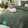 100% Cotton Quilt Set Lightweight Bedspread Cozy Bedding Coverlet 3-Piece with Pillow Shams - 4 of 4