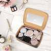 Unique Bargains Clear Travel Makeup Bag 1 Pc - 2 of 4
