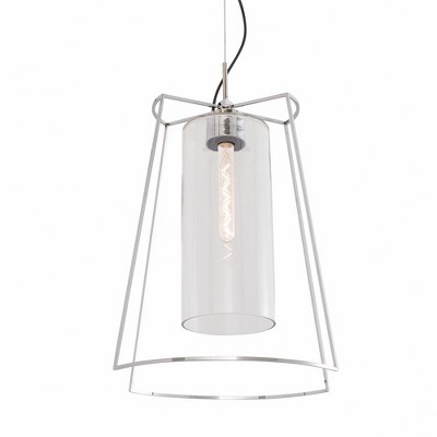 Norwell Lighting Cere 1 - Light Pendant in  Polished Nickel