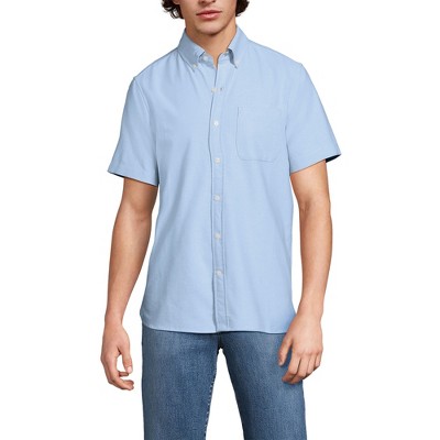 Lands' End Men's Short Sleeve Sail Rigger Shirt