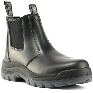 80N05 Soft Toe 6" Waterproof Mens Work Boots, Non-Slip Puncture-Proof Safety Anti-Static Working Shoes - 1 of 4
