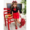 Apple Of My Eye Top and Paperbag Short Set Mia Belle Girls - 4 of 4