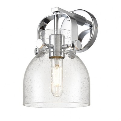 Pilaster II Bell - 1 Light Wall Sconce In Industrial Style-9.75 Inches Tall and 6.5 Inches Wide