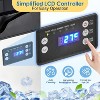 Acekool Commercial Ice Maker Machine, 110Lbs/24H with 35Lbs Storage Bin, Self-Cleaning Freestanding Ice Maker for Restaurant & Home - 3 of 4