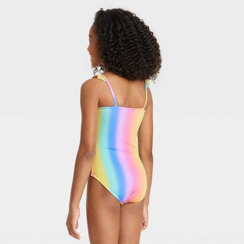 Girls' Daydream Ombre One Piece Swimsuit - Cat & Jack™, 3 of 4