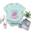 Simply Sage Market Retro Malibu Palm Tree Short Sleeve Tee - 3 of 4