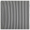 Black Ticking Stripe Throw Pillow (18"x18") - The Pillow Collection - 2 of 2