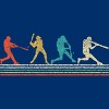 Boy's Design By Humans Vintage Distressed Baseball Swing By LuckyCharm99 T-Shirt - 2 of 2