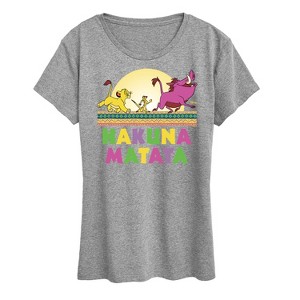 Women's - Disney - The Lion King Short Sleeve Graphic T-Shirt - 1 of 4