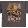 Men's - Ford - Bronco Fun Begins Where The Road Ends Short Sleeve Graphic T-Shirt - image 2 of 4