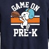 Boys' - Peanuts - Game On Pre-K Graphic Long Sleeve Fleece Sweatshirt - 2 of 4