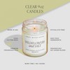 Sweet Water Decor Driftwood and Mahogany 9oz Clear Jar Soy Candle - 3 of 3