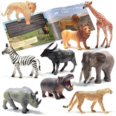 Joyfy 69pcs Small Animal Figures, Assorted Mini Plastic Animal Toy ...
