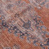 Hauteloom Taber Burnt Orange Washable Rug - 3 of 4