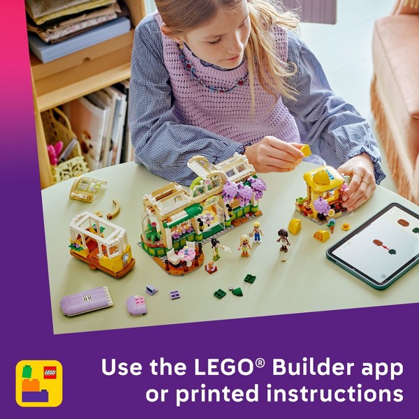 Juguete para niños LEGO Friends Café de Plantas y Floristería 42671 6
