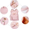 Cutest Toddler Sequin Bow Mouse Ears Bag Mini Travel Shoulder Backpack - 4 of 4
