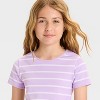 Girls' Seamless Crop T-Shirt - All In Motion™ - 3 of 3