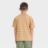 Boys' Short Sleeve Relaxed Fit Textured T-Shirt - Cat & Jack™ - 2 of 3