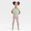 Toddler Girls' Printed Leggings - Cat & Jack™ - 3 of 3